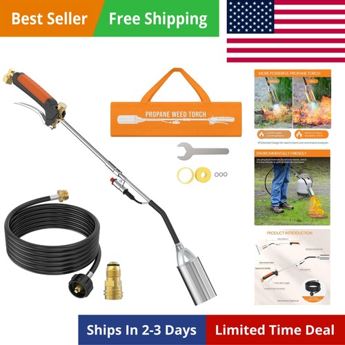 Propane torch flamethrower - propane,