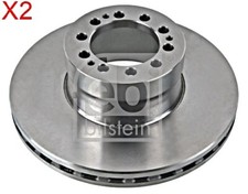Front Brake Disc x2 Pcs FEBI