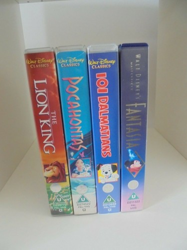Disney vhs video - vhs, bundle