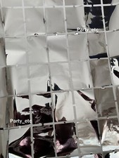 Sequins Foil Backdrop Fringe