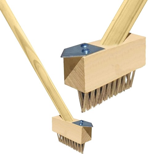 Patio weeding brush tool - tool, weed