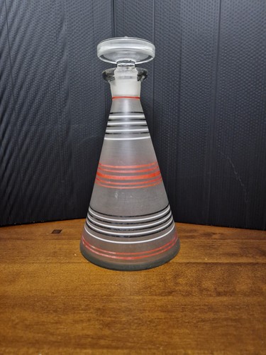 Vintage retro stripped glass - retro,