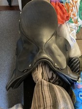 Gp Black Leather Saddle