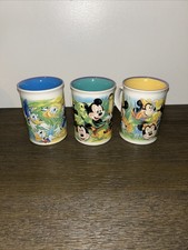 DISNEY CUPS VINTAGE RETRO