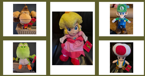 Mario plush toys choose - plush, your