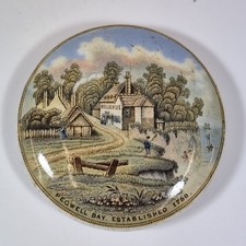Antique Prattware Pot Lid
