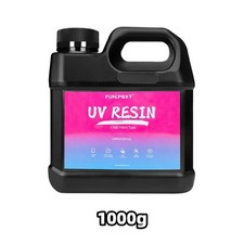 500G/1000G UV Resin Crystal Clear No Bubbles Fast Cure for DIY Crafts Jewelry