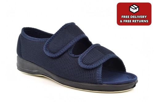 Ladies wide fit - fit, slippers