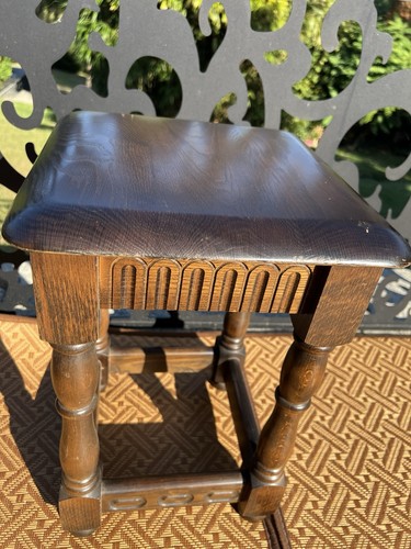 Vintage jacobean oak wooden - vintage,