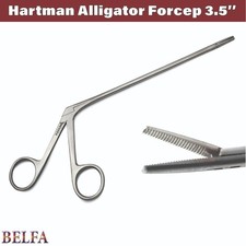 Crocodile Alligator Ear Medical Forceps Crocodile Veterinary Instruments 3.5Inch