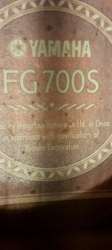 Yamaha 700s acoustic - yamaha,