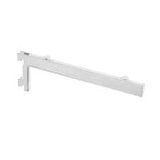 Metal Bracket for Glass Shelf 300mm Twin Slot Upright Retail Fitting Display