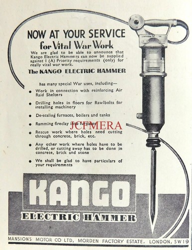 Ww2 kango electric hammer - ww2,