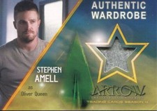 Arrow Season 4 Wardrobe Card