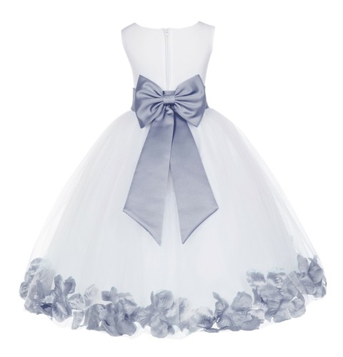 Flower girl dress rose petals - flower,