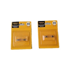 2 x Halfords 273 C21W 12v 21w Car Number Plate Interior Light Bulb 15x44mm