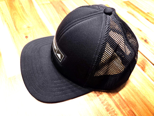 Adidas black trucker hat mesh - hat,
