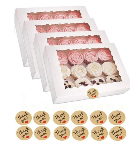 Cupcake boxes hole cavity - cupcake,