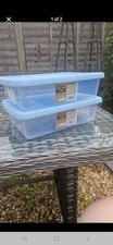 Wham 8L lid and storage box set of 2 - Various Sets In Blue And Grey