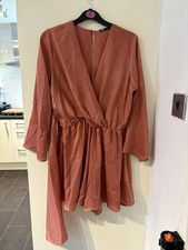 ZARA Pink Satin Feel Long