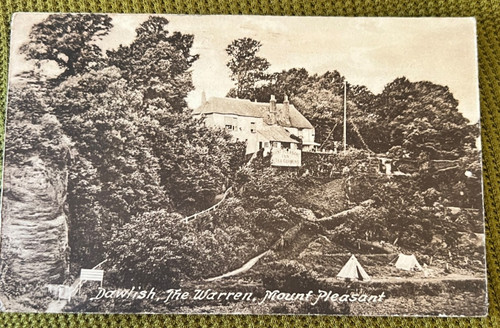 Antique postcard dawlish devon - dawlish,