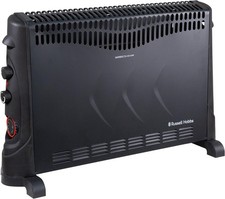 Russell Hobbs RHCVH4002B Electric Convector Heater 24 Hour Timer 2000w Black
