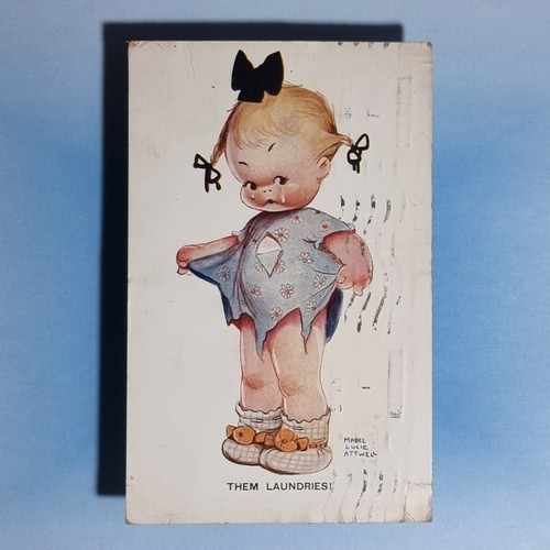 Mabel lucie attwell postcard - mabel,