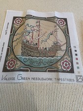 Vintage Valerie Green Tapestry