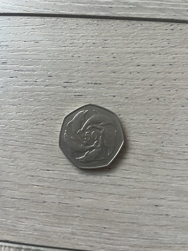 1997 gibraltar 50p fifty pence - 50p,