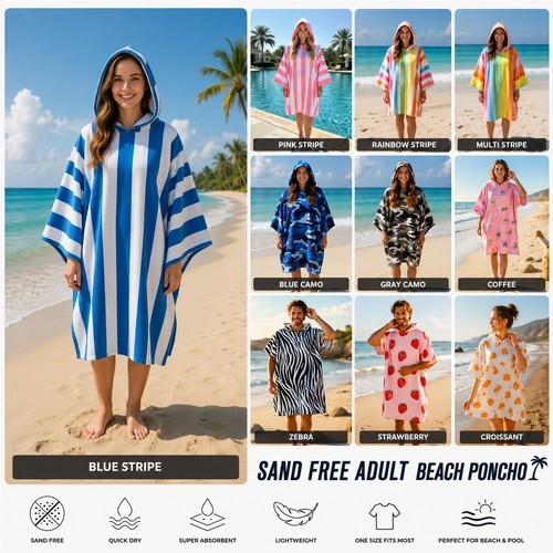 Sand free adult - free, poncho