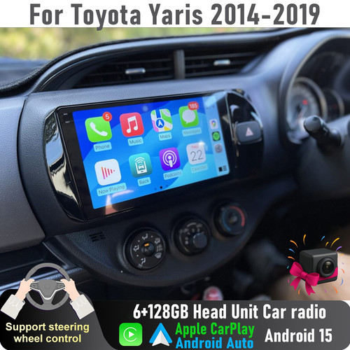 Apple carplay 6 128gb head - 9'',