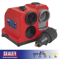 Sealey Drill Bit Sharpener Benchtop Bench Mounted 230V 80W HSS Cobalt Carbon
