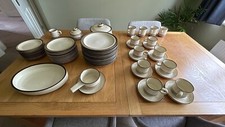 Denby Sahara - 64 piece set of this classic retro pottery from 1979 - 1987