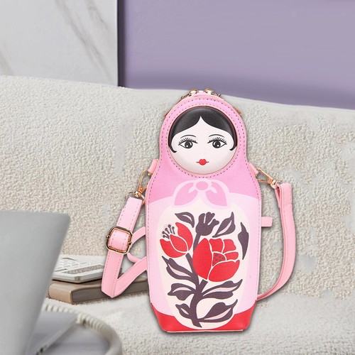 Matryoshka doll crossbody bag - doll,