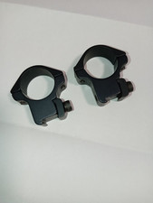 Sportsmatch  1" MEDIUM Scope Mount Rings 9-11mm 3/8" Dovetail