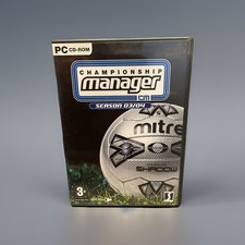 Championship Manager 03/04 PC Video Game with Booklet