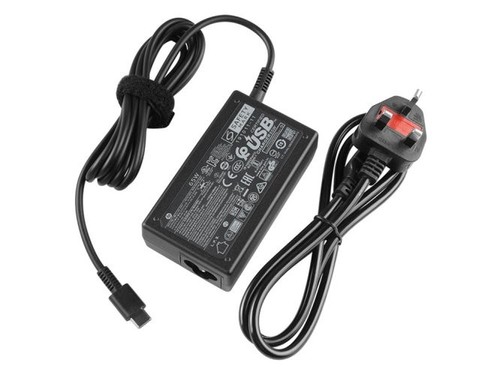 65w usb laptop charger - hp, usb-c