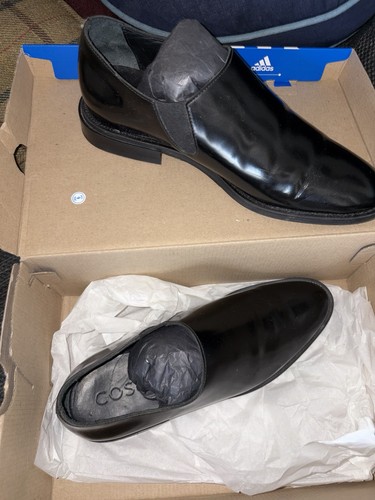 Cos black stylish leather - black,