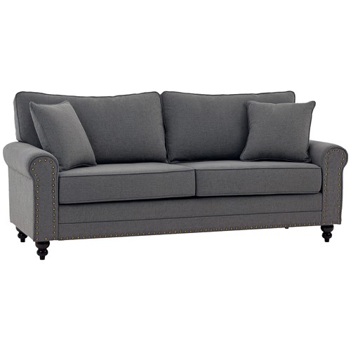 Homcom fabric sofa seater - homcom,