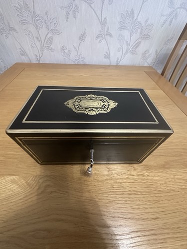 Antique tea caddy - antique,