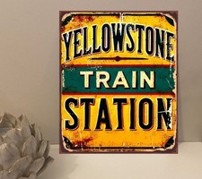 1x Yellowstone Train Station