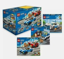 Lego City 3 in 1 Police Car Theme Age 5+ Lego 66682 New Complete Set LAST ONE