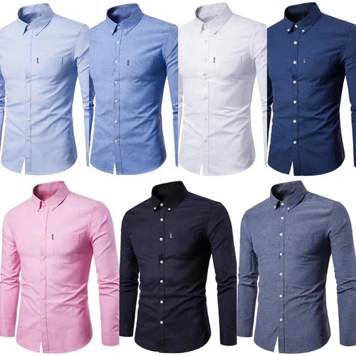 Men long sleeve casual - men,