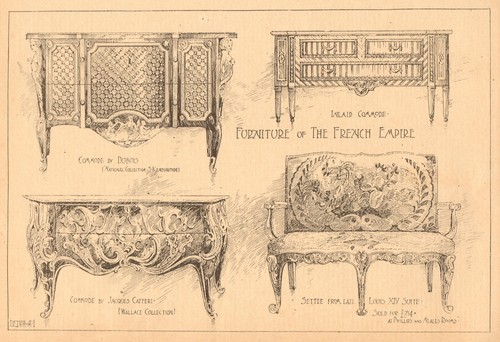 French empire furniture - french,