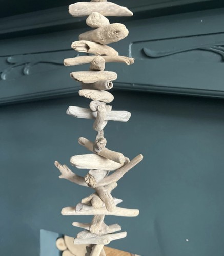 Driftwood garland 100cm lang - driftwood,