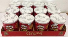 PRINGLES ORIGINAL 40gm TUBS FULL TRAY OF 12 Pots