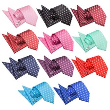 Luxury Woven Formal Polka Dot