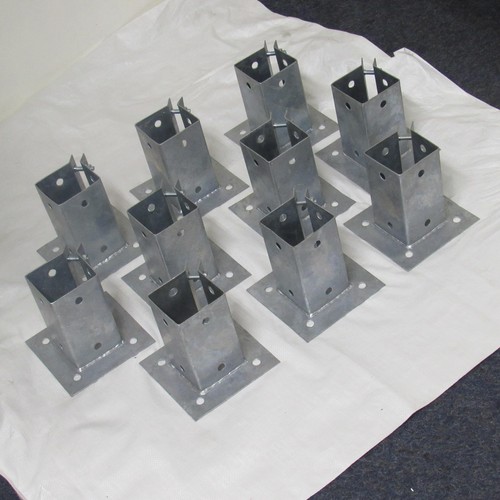Bolt down fence post support - bolt,