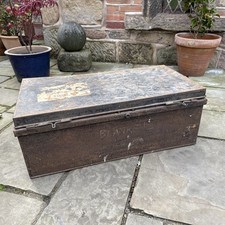 Large Vintage Travel Chest
