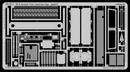 Eduard 35817 photocut 3 - eduard, m-3